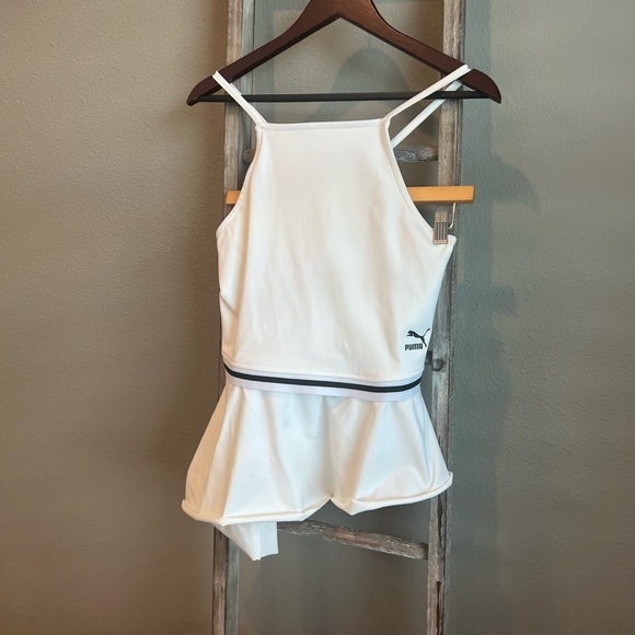 NWT White Puma Tennis top size L - Picture 11 of 14